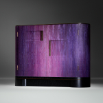 Casque Bar Cabinet Amethyst Ombre | Alexander Lamont